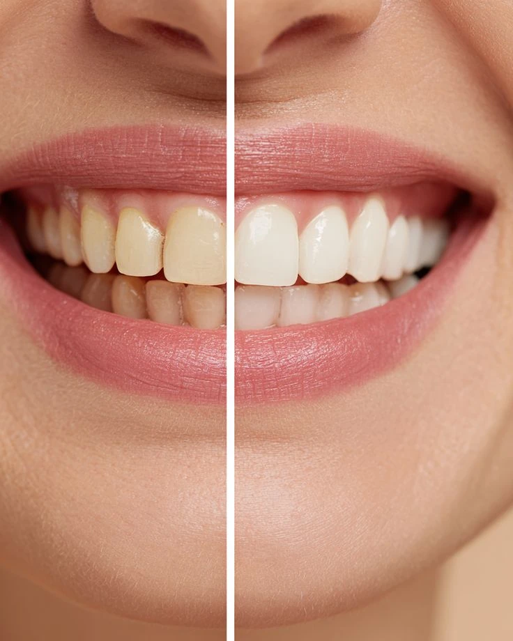 Imagem ilustrativa de clareamento dental